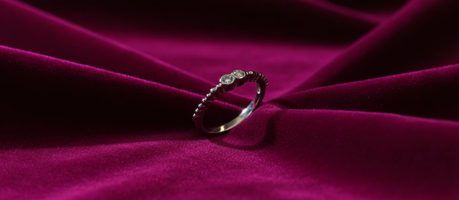 The Braveheart Duo Ring – Dainty 925 Sterling Silver